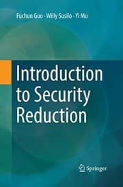 Tapa de Introduction to Security Reduction