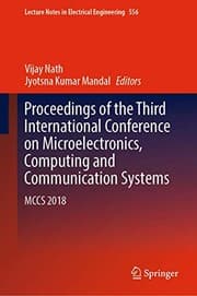 Tapa de Proceedings of the Third International Conference on Microelectronics, Computing and Communication Systems