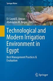Tapa de Technological and Modern Irrigation Environment in Egypt