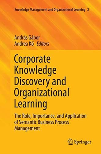Tapa de Corporate Knowledge Discovery and Organizational Learning