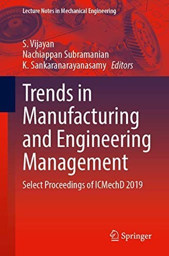 Tapa de Trends in Manufacturing and Engineering Management