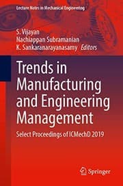 Tapa de Trends in Manufacturing and Engineering Management