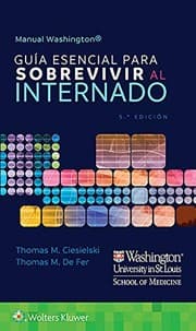 Tapa de Manual Washington. Guía esencial para sobrevivir al internado