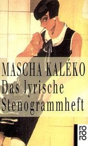 Tapa de Das lyrische Stenogrammheft