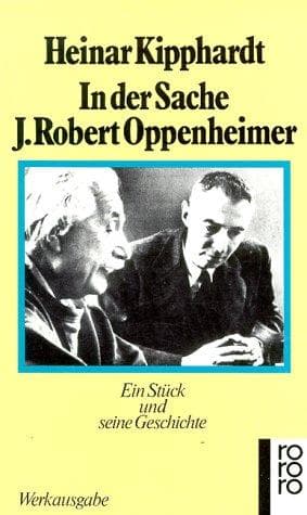 Tapa de In der Sache J. Robert Oppenheimer