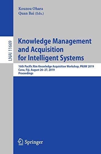 Tapa de Knowledge Management and Acquisition for Intelligent Systems