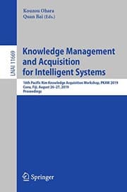 Tapa de Knowledge Management and Acquisition for Intelligent Systems