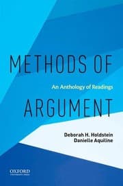 Tapa de Methods of Argument
