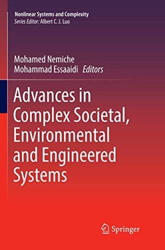 Tapa de Advances in Complex Societal, Environmental and Engineered Systems