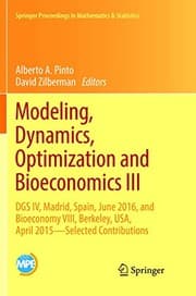 Tapa de Modeling, Dynamics, Optimization and Bioeconomics III