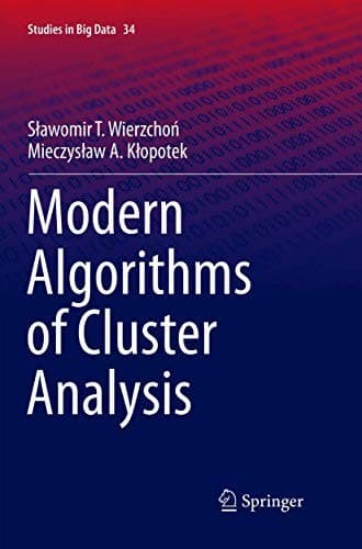 Tapa de Modern Algorithms of Cluster Analysis