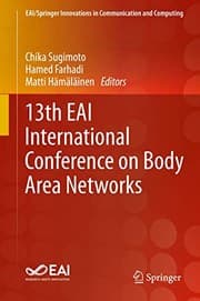 Tapa de 13th EAI International Conference on Body Area Networks
