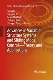 Tapa de Advances in Variable Structure Systems and Sliding Mode Control―Theory and Applications