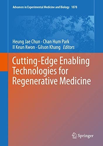 Tapa de Cutting-Edge Enabling Technologies for Regenerative Medicine