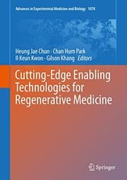 Tapa de Cutting-Edge Enabling Technologies for Regenerative Medicine