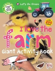 Tapa de Giant Activity Books I Love the Farm