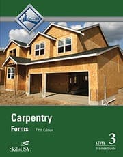 Tapa de Carpentry Forms Level 3 Trainee Guide