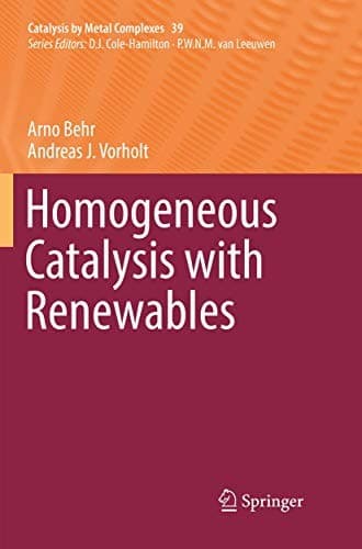 Tapa de Homogeneous Catalysis with Renewables