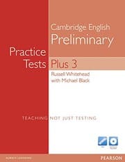 Tapa de Practice Tests Plus PET 3 without Key with Multi-ROM and Audio CD Pack
