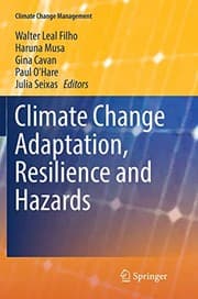Tapa de Climate Change Adaptation, Resilience and Hazards