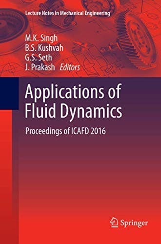 Tapa de Applications of Fluid Dynamics
