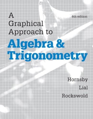 Tapa de A Graphical Approach to Algebra and Trigonometry