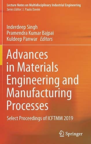 Tapa de Advances in Materials Engineering and Manufacturing Processes