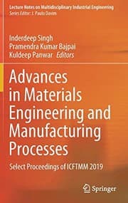 Tapa de Advances in Materials Engineering and Manufacturing Processes