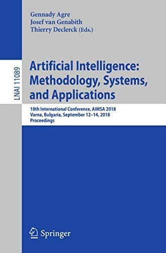 Tapa de Artificial Intelligence : Methodology, Systems, and Applications