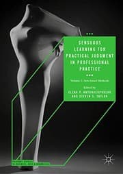 Tapa de Sensuous Learning for Practical Judgment in Professional Practice : Volume 1