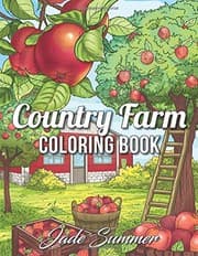 Tapa de Country Farm Coloring Book