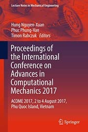 Tapa de Proceedings of the International Conference on Advances in Computational Mechanics 2017