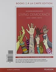 Tapa de Living Democracy, 2014 Elections and Updates Edition, Books a la Carte Edition