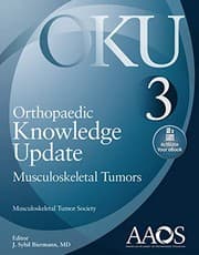 Tapa de Orthopaedic Knowledge Update : Musculoskeletal Tumors 3