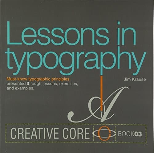 Tapa de Lessons in Typography