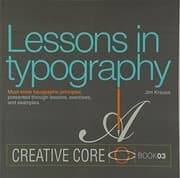 Tapa de Lessons in Typography
