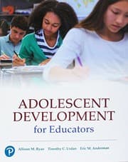 Tapa de Adolescent Development for Educators