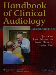 Tapa de Handbook of clinical audiology