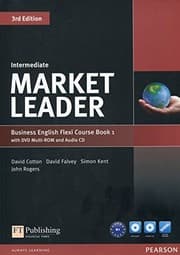 Tapa de Market Leader Intermediate Flexi Course Book 1 Pack