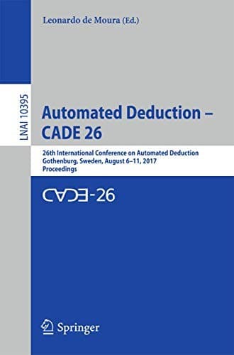 Tapa de Automated Deduction – CADE 26