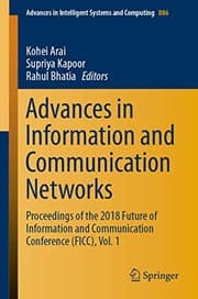 Tapa de Advances in Information and Communication Networks