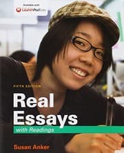Tapa de Real Essays with Readings 5e & LaunchPad Solo for Real Essays with Readings 5e