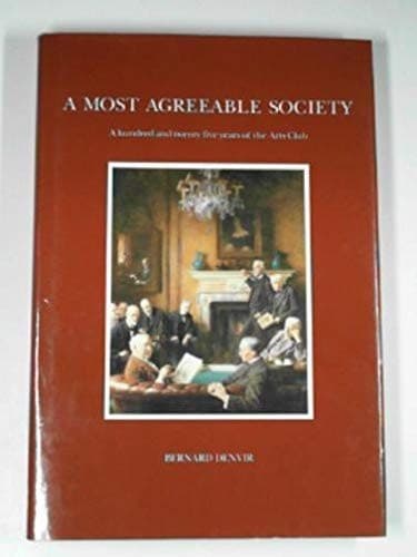 Tapa de A most agreeable society