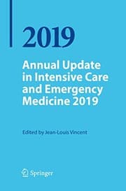Tapa de Annual Update in Intensive Care and Emergency Medicine 2019