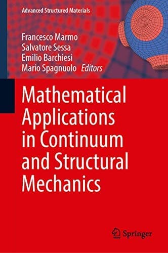 Tapa de Mathematical Applications in Continuum and Structural Mechanics