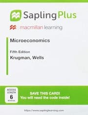 Tapa de SaplingPlus for Microeconomics