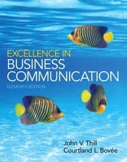 Tapa de Excellence in business communication