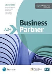 Tapa de Business Partner A2+ Coursebook and Basic MyEnglishLab Pack