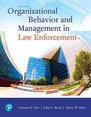 Tapa de Organizational Behavior and Management in Law Enforcement