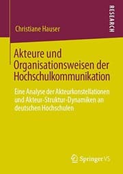 Tapa de Akteure und Organisationsweisen der Hochschulkommunikation